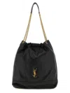 Saint Laurent 'jamie' Large Shoulder Bag In Black