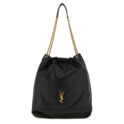 Saint Laurent Jamie Large Shoulder Bag In Black