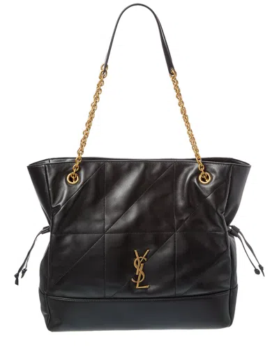Saint Laurent Jamie Leather Shopping Tote