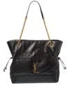 Saint Laurent Jamie Leather Shopping Tote