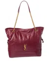 Saint Laurent Jamie Leather Shopping Tote