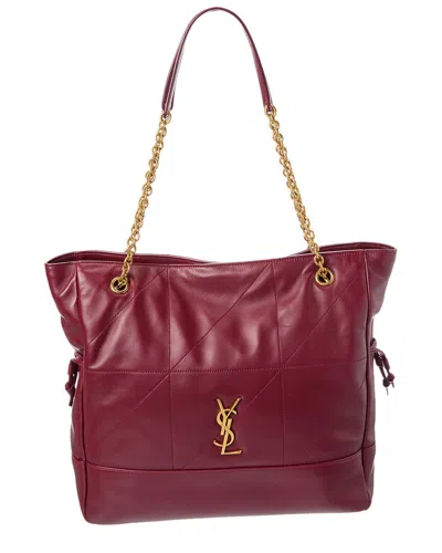 Saint Laurent Jamie Leather Shopping Tote