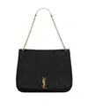 Saint Laurent Jamie Leather Shoulder Bag In Black