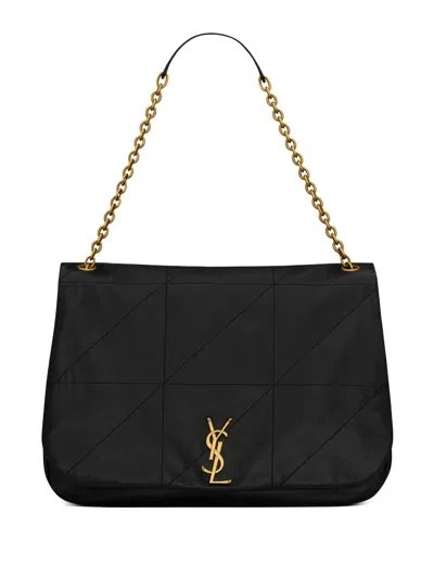 SAINT LAURENT JAMIE LEATHER SHOULDER BAG