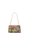 Saint Laurent Jamie Medium In Brocade In Multicolor