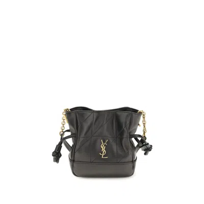 Saint Laurent Jamie Mini Leather Clutch Bag