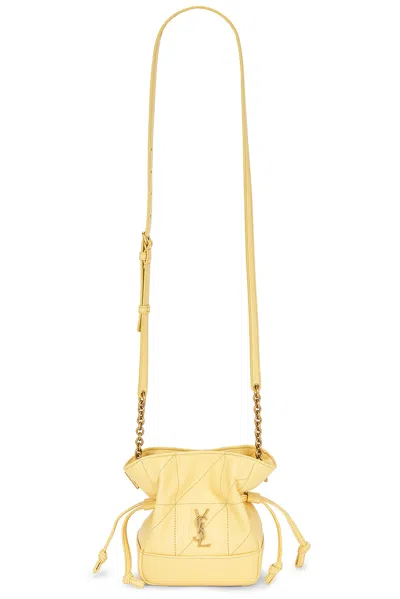 Saint Laurent Jamie Mini Shoulder Bag In Gold