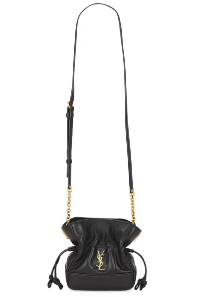 Saint Laurent Jamie Mini Shoulder Bag In Black