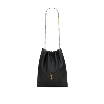 Saint Laurent Jamie Pochon Shoulder Bag In Black