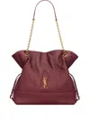 Saint Laurent Jamie Quilted Chain-strap Shoulder Bag In Red