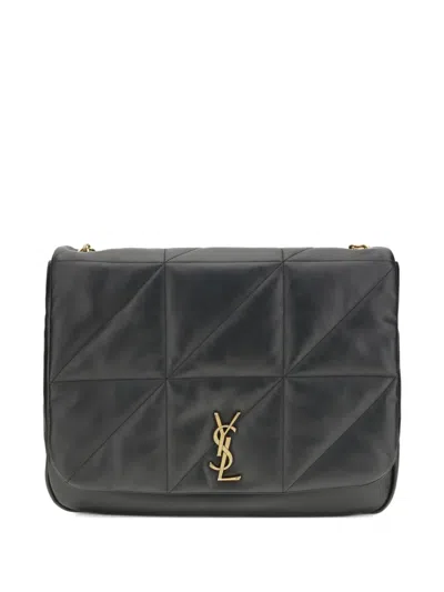 Saint Laurent Jamie Quilted Shoulder Bag In Black