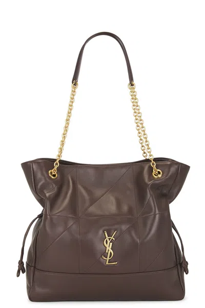 Saint Laurent Jamie Shopping Bag In Arabica