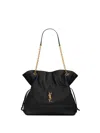 Saint Laurent Jamie 4.3 Shopping Tote Bag In Quilted Leather In Black