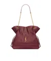 Saint Laurent Jamie 4.3 Large Leather Shoulder Bag In Bordeaux Red