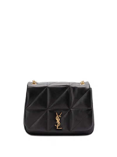 Saint Laurent `jamie` Shoulder Bag In Black  