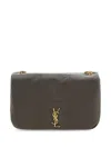Saint Laurent Jamie 4.3 Maxi Ysl Shoulder Bag In Smooth Leather In Brown
