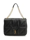 Saint Laurent Jamie Shoulder Bags Black In Black
