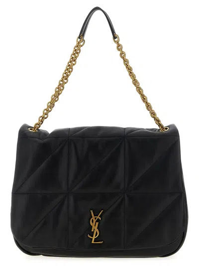 SAINT LAURENT JAMIE SHOULDER BAGS BLACK