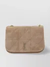 Saint Laurent Jamie Suede Quilted Shoulder Bag