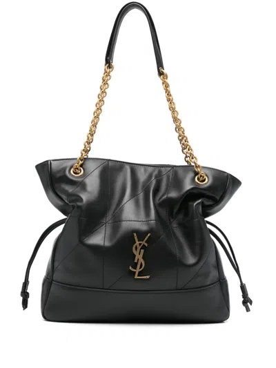 Saint Laurent Jamie Tote Bag In Brown