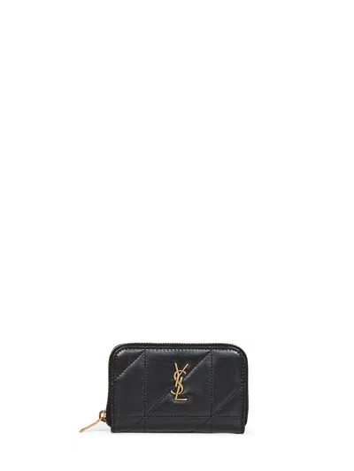 Saint Laurent Jamie Wallet In Black