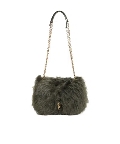 Saint Laurent Jamie4.3 Shoulder Bag In Green