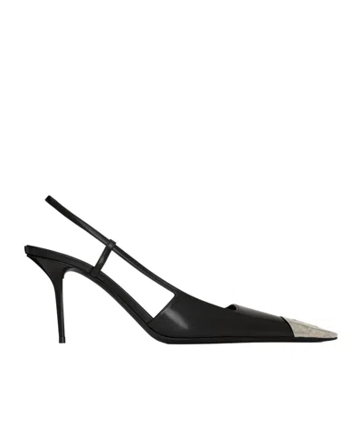 SAINT LAURENT SAINT LAURENT JEANNE SLINGBACK PUMPS