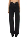 Saint Laurent Jeans Baggy In Black