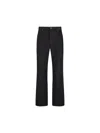 Saint Laurent Straight Jeans In Black