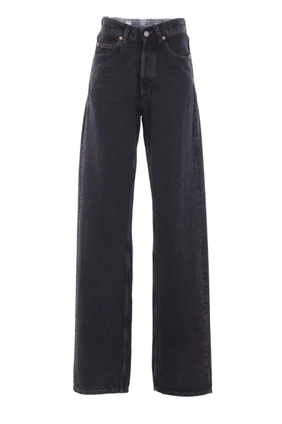 Saint Laurent Kids'   Jeans In Black