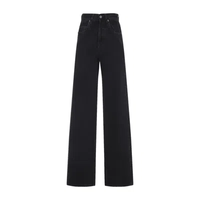 Saint Laurent Black Baggy Jeans
