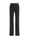 Saint Laurent Nico Jeans In Berlin Denim In Black