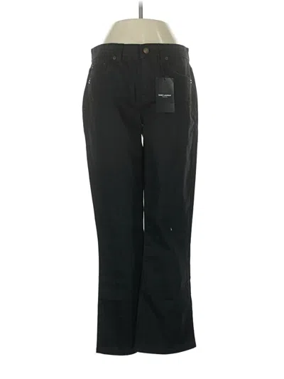 Pre-owned Saint Laurent Jeans In Black