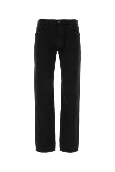 Saint Laurent Jeans In Black