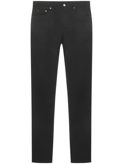 Saint Laurent Relaxed Jeans In Nero