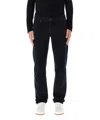 Saint Laurent Aint Baggy Jean Sn34 In Black