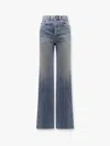 Saint Laurent 70s Jeans With Flared Boot-cut Leg In Blue