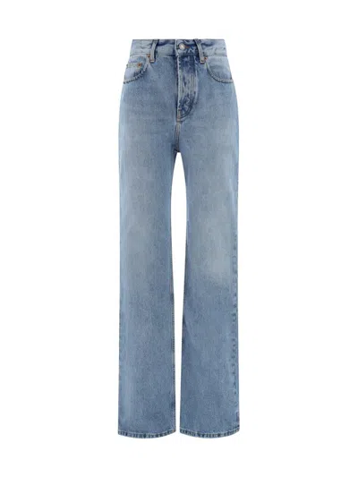 Saint Laurent Jeans In Blue Bay