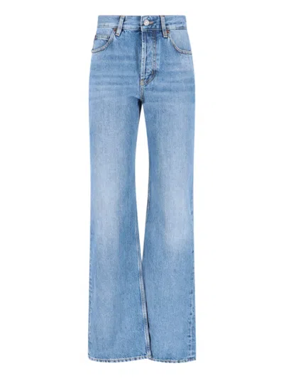 Saint Laurent Jeans Bootcut In Blue