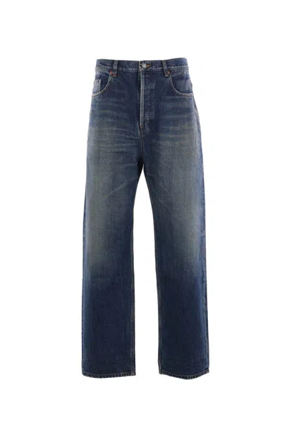 Saint Laurent Jeans In Heritage Vintage Blue
