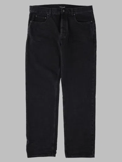 Saint Laurent Jeans In Denim Di Cotone In Black