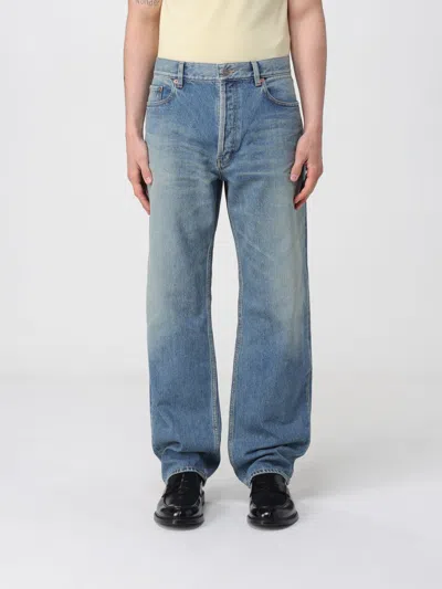 Saint Laurent Jeans Men  In Blue
