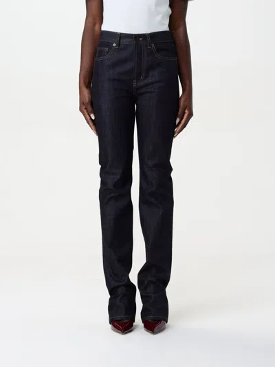 Saint Laurent Jeans  Woman Colour Blue