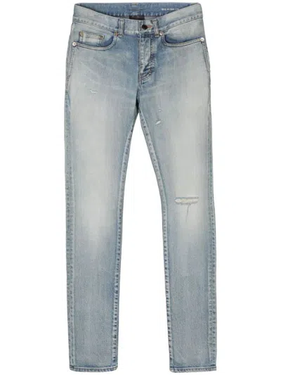 Saint Laurent Jeans In Santa Monica Blue