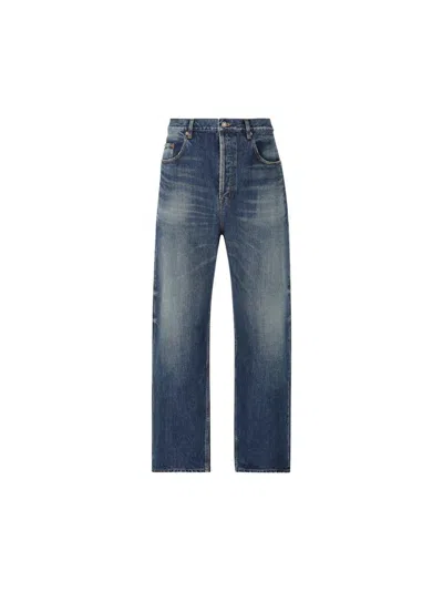 Saint Laurent Jeans In Vintage Blue