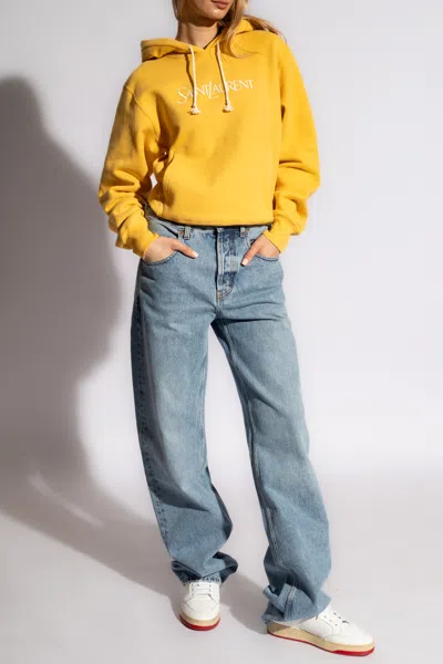 SAINT LAURENT SAINT LAURENT JEANS WITH STRAIGHT LEGS