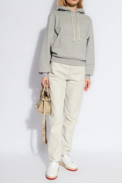 Saint Laurent Jeans With Tapered Legs In Grey