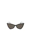 Saint Laurent Jerry Cat-eye Sunglasses In Green