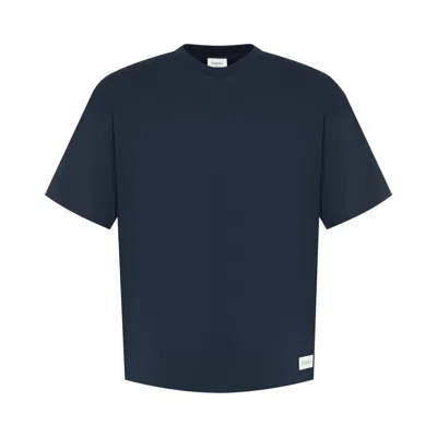 Pre-owned Saint Laurent Jersey T-shirt 'navy' | Blue | Men's Size M
