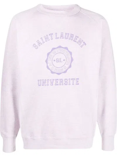 Saint Laurent Jerseys & Knitwear In Pink